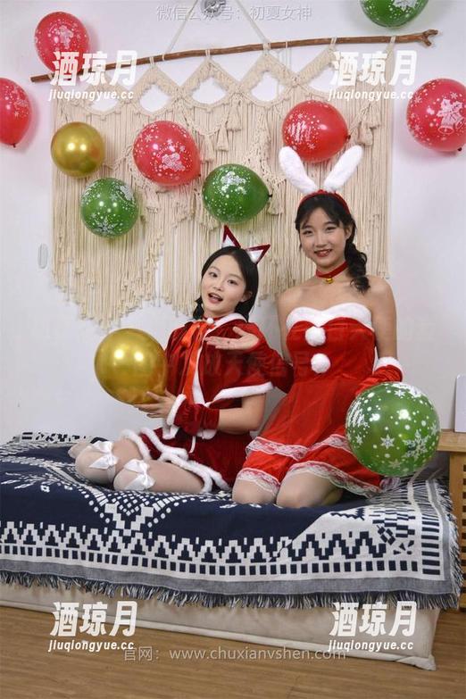 初夏女神 - 别眨眼！环环在黑白天使的套图中发放天使信号！